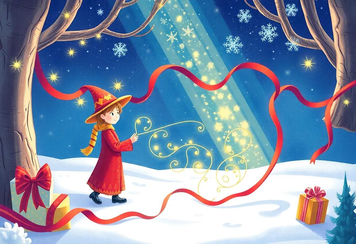 Weaving magical Ribbons​ That Dance in the Air