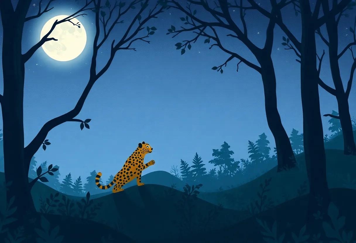 Rustling leaves and ​Shadowy Shapes‍ in⁢ the Quiet Woods