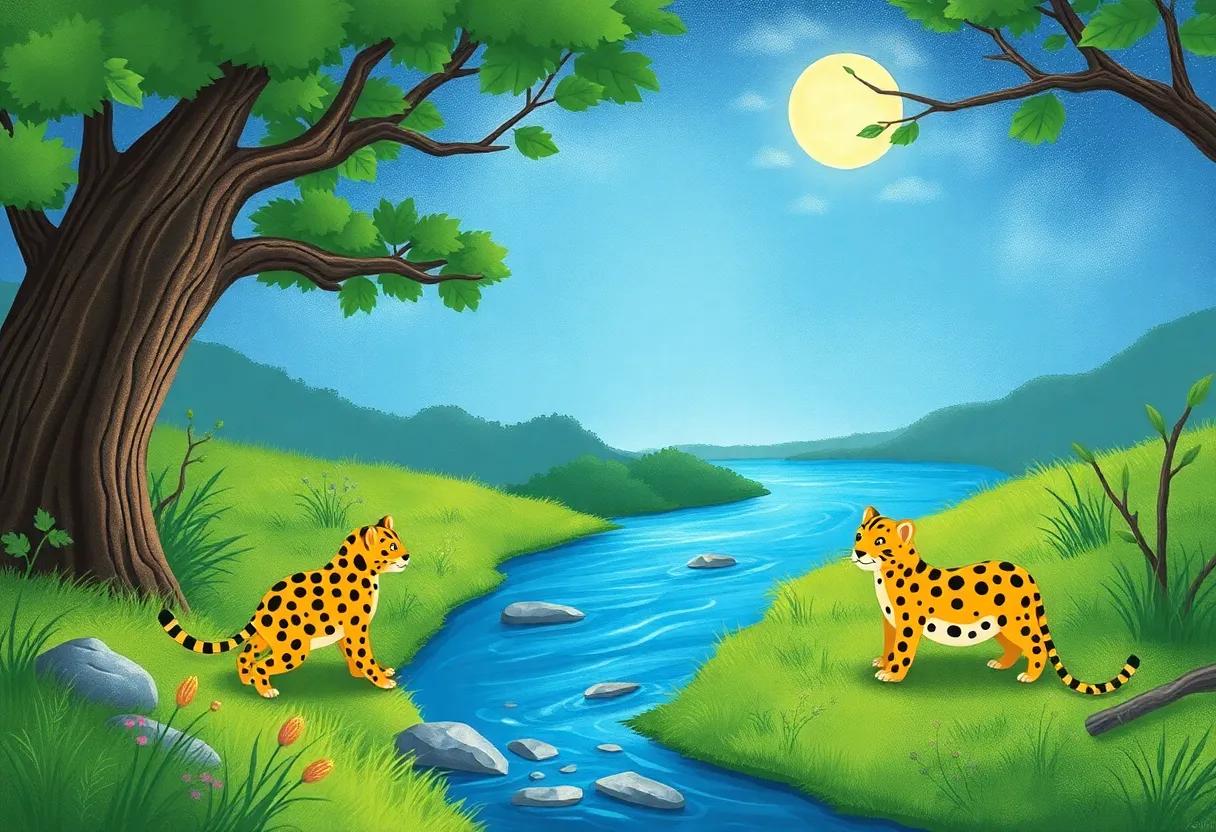 Following Footprints Along the Whispering River