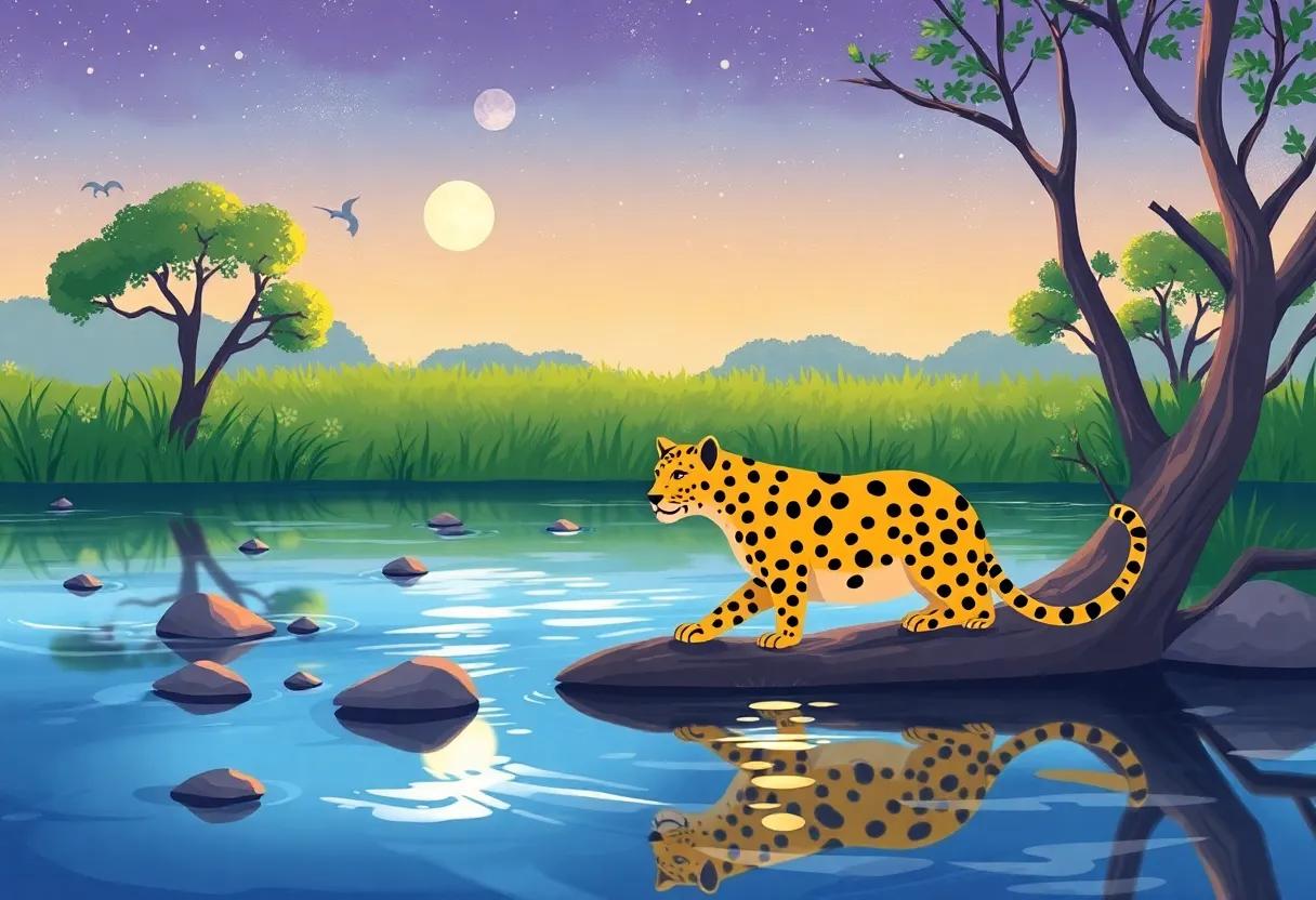 The ‌Shimmering River Where Reflections Tell Stories