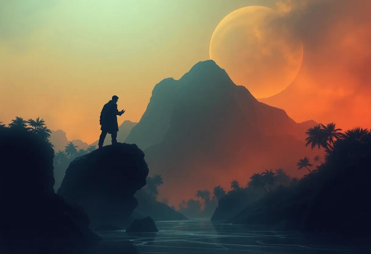 Character dynamics and their evolution throughout the ⁢expedition into the uncharted Lost world