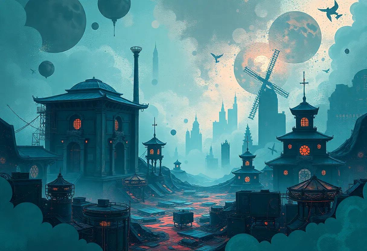 The Role of Color and Chaos How miéville Uses visual Elements to Build an Immersive, Otherworldly Environment