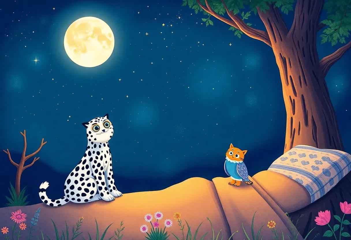 Meeting the Wise Owl Who Shares Magical Nighttime Tales