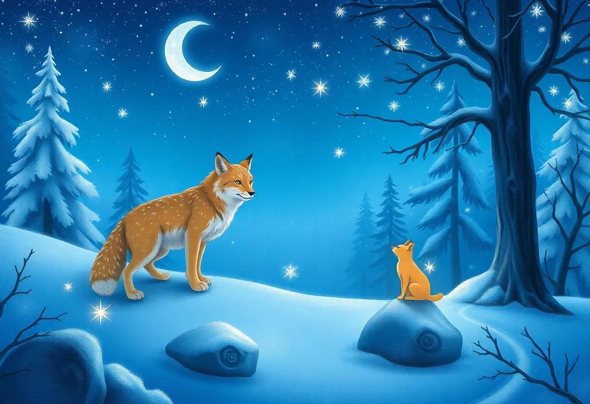 The⁤ Night Snow ‍Learned to Glow with Magic