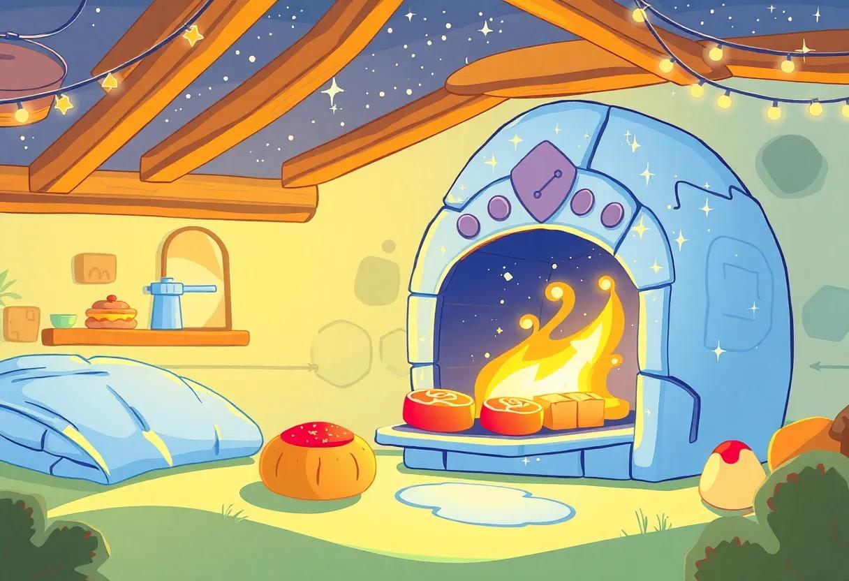 The Enchanted Oven That Sparkled Like Stars