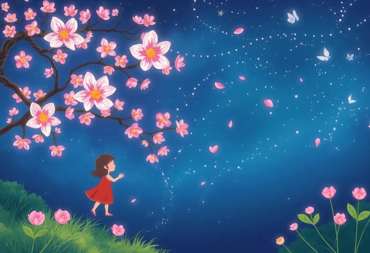 The Whispering Petals of ‌the Enchanted blossom