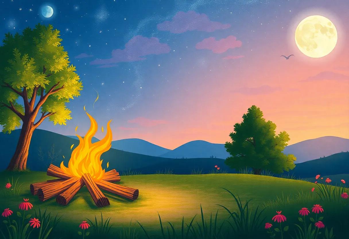 Whispers Carried on the Evening Breeze