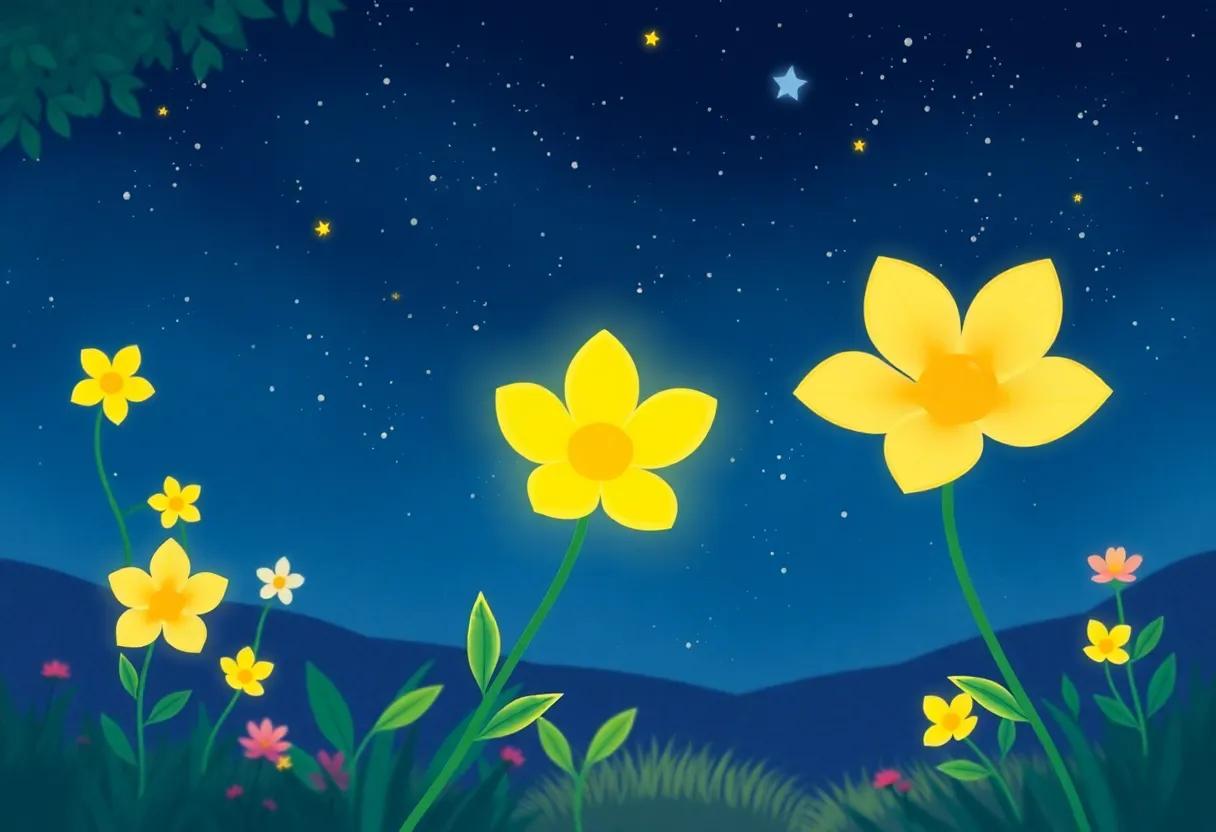 How the Blossom Healed the Weary and Brought Joy