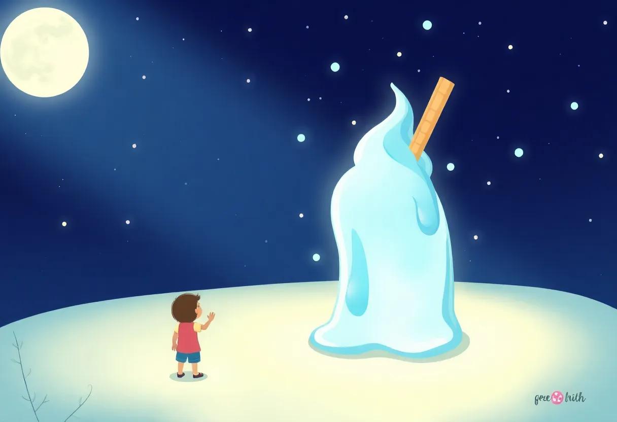 A Nighttime Promise to Protect​ the Enchanted Scoop