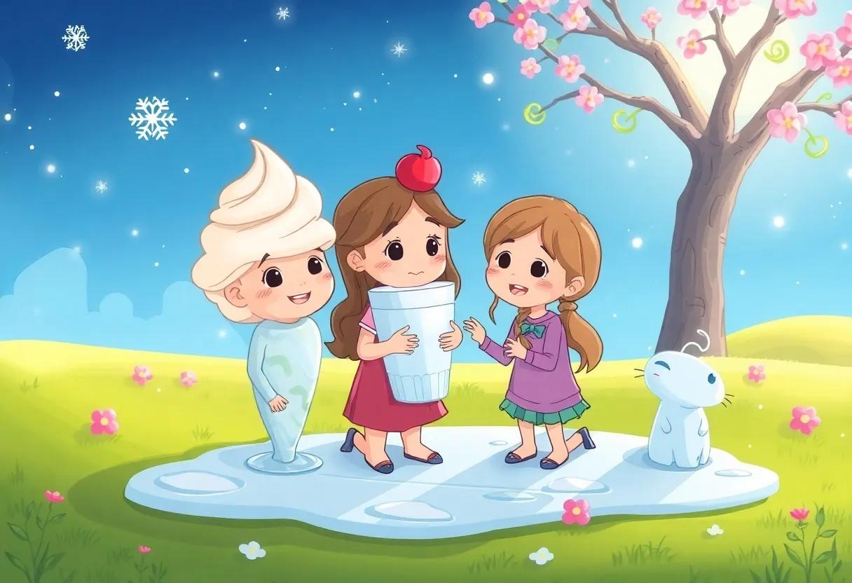 Friendship Blossoms with the Frozen Companion