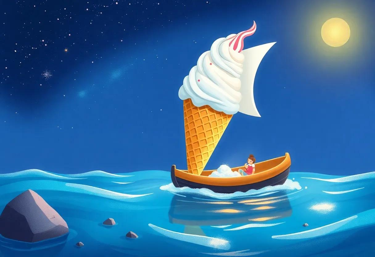 The moment⁢ the⁢ Cone Turned into a Shimmering Vessel