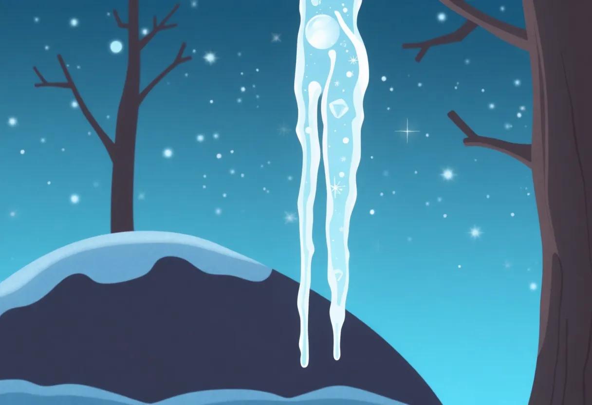 The Icicle's Secret Language of Sparkling ⁤echoes