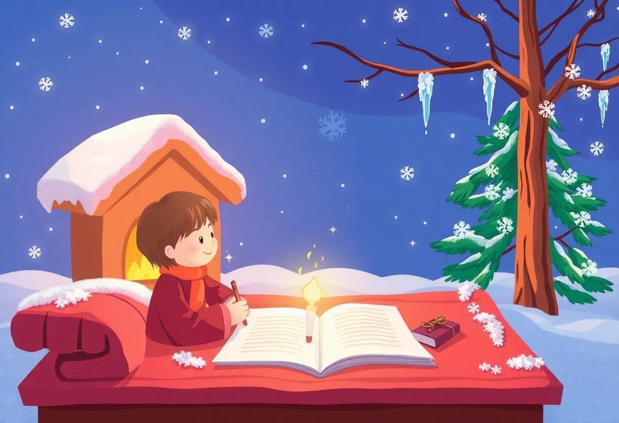 The Icicle's Secret Power to ​Write⁢ Magical ‍Letters