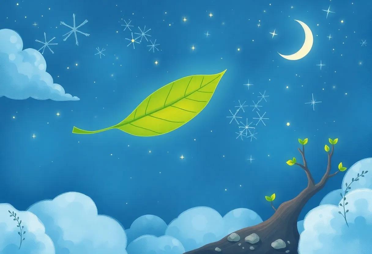 The Discovery of the Enchanted Leaf