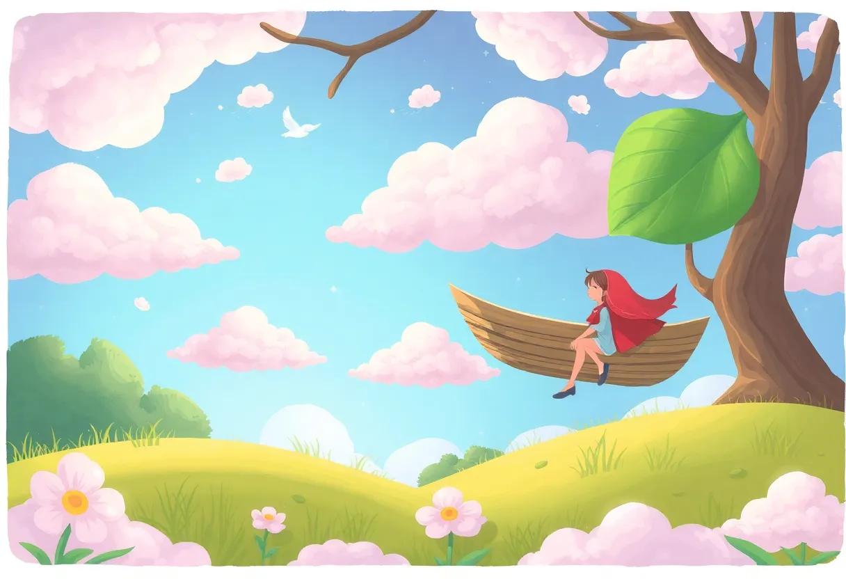 A Gentle Ride Through Cotton Candy Clouds