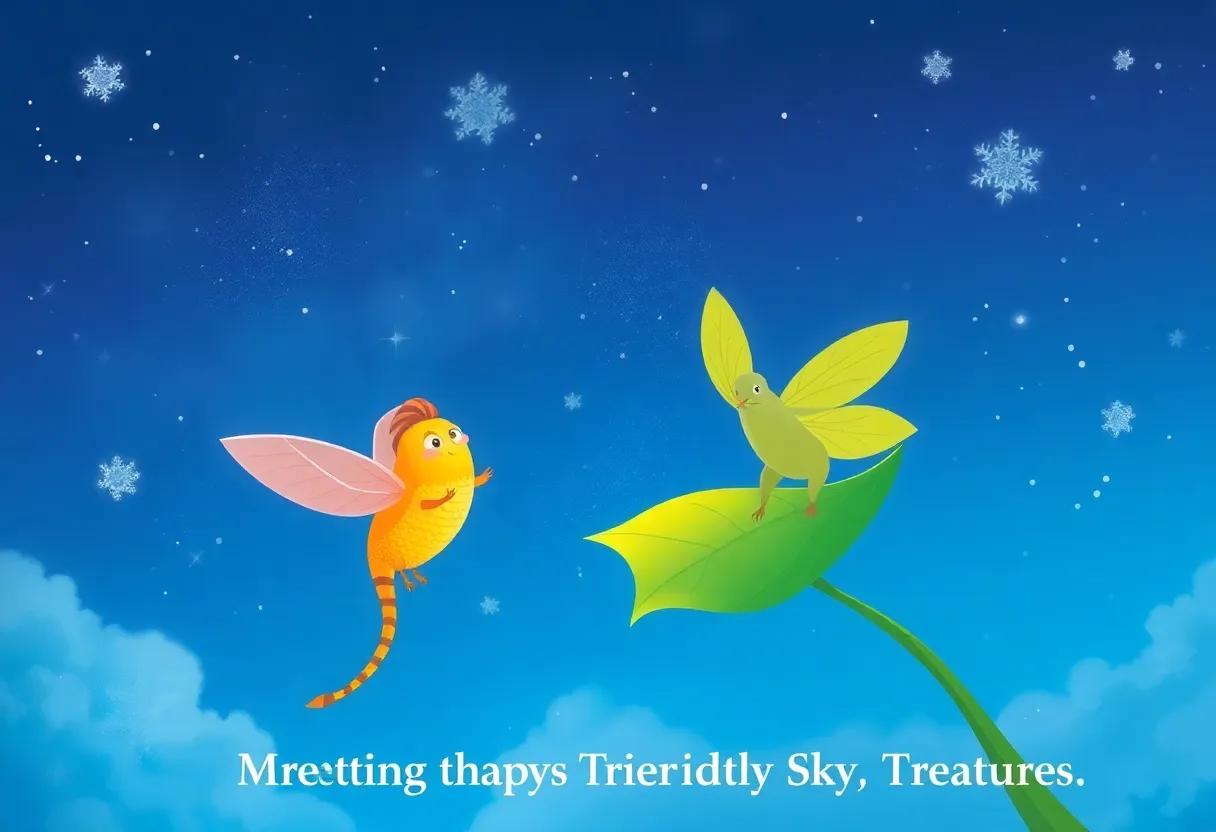 Meeting the Friendly Sky Creatures