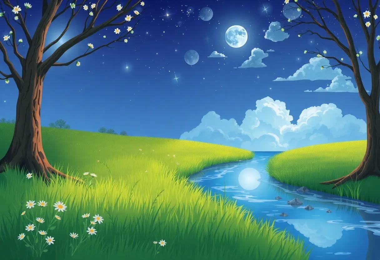 The Enchanted ​Brook ⁣That Mirrors the Sky