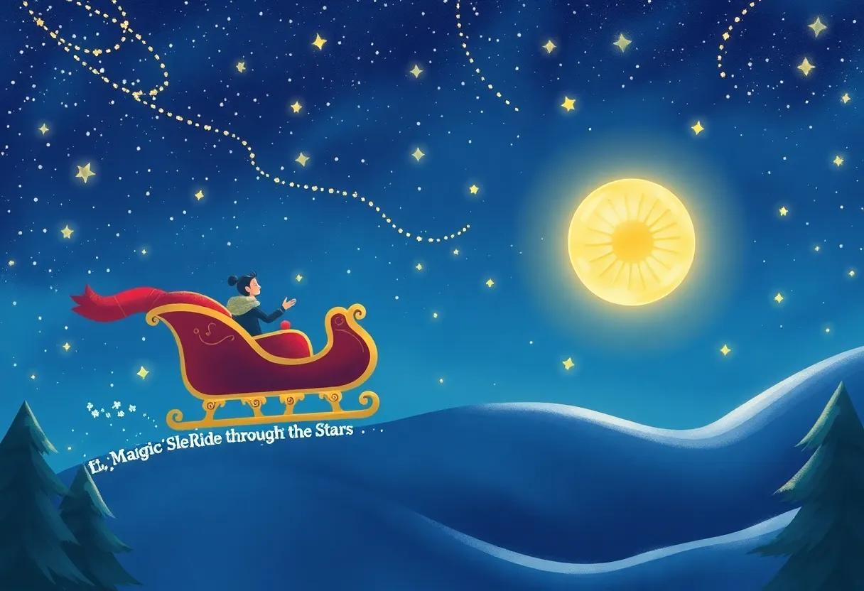 The sleigh's Secret Map to the Land of Dreams