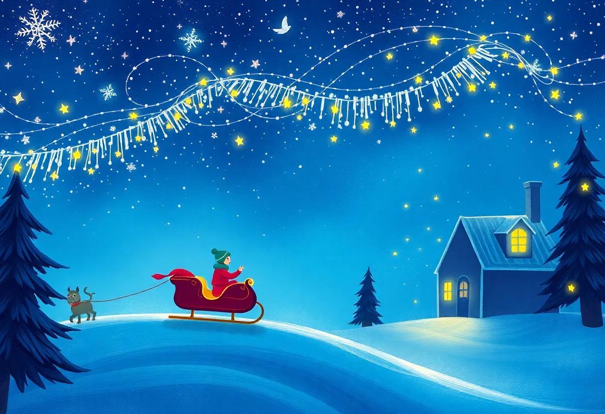 twinkling Fireflies Lighting the Way Home