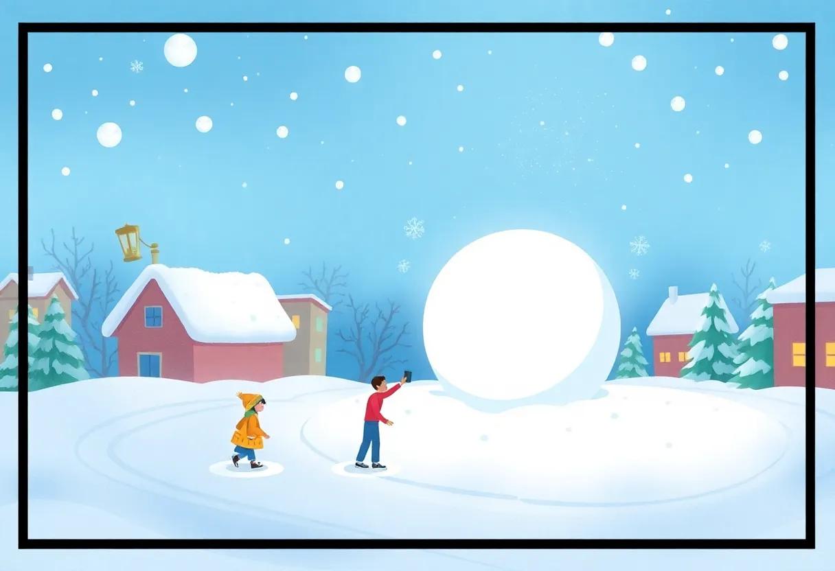 A Snowball Grows Bigger and Brighter