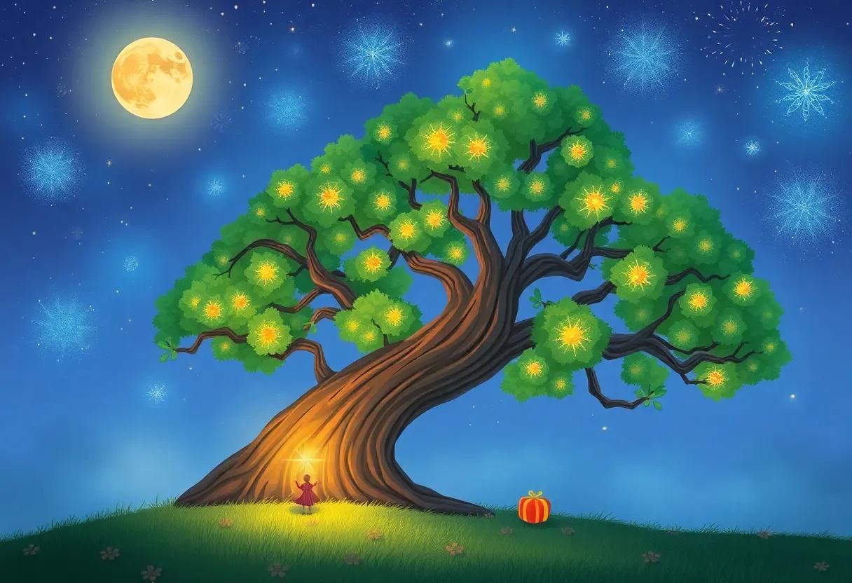 The Discovery of the Magical forest Clearing
