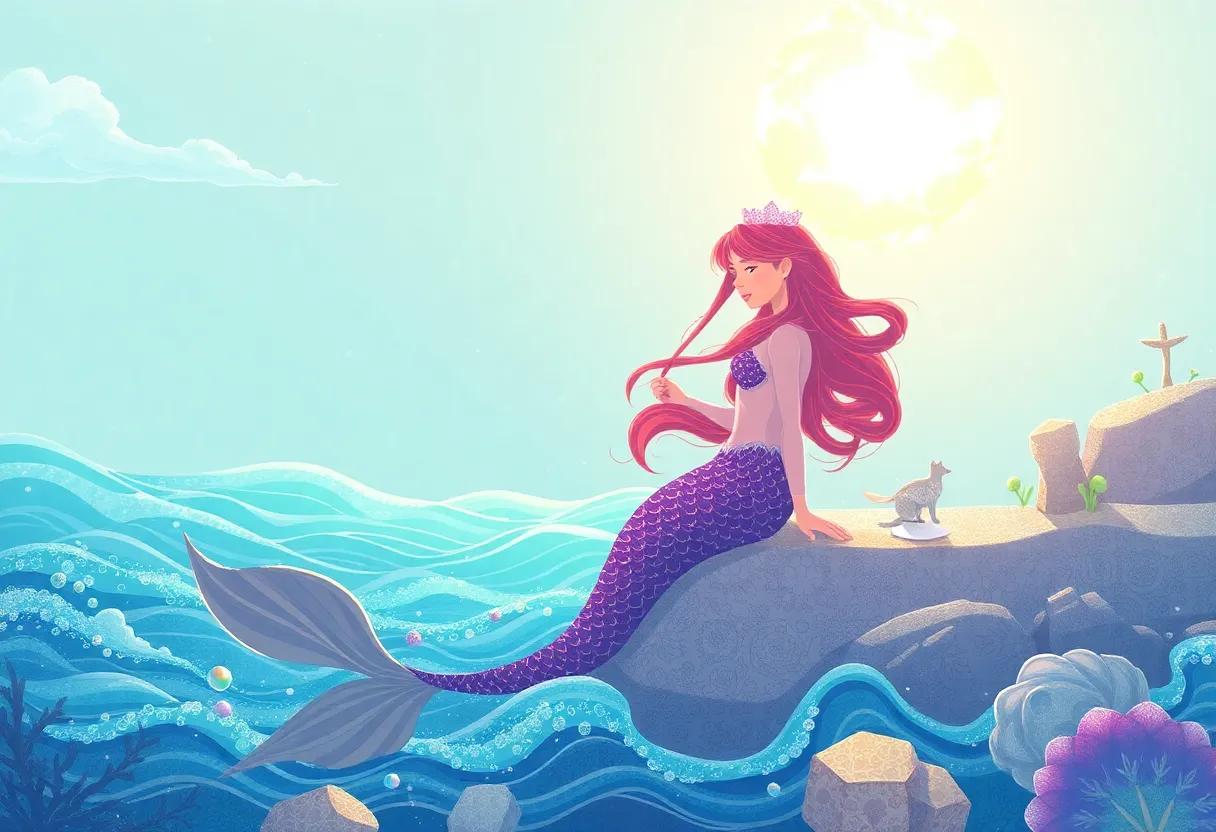 A Glittering Gathering Beneath the Sunlit Waves
