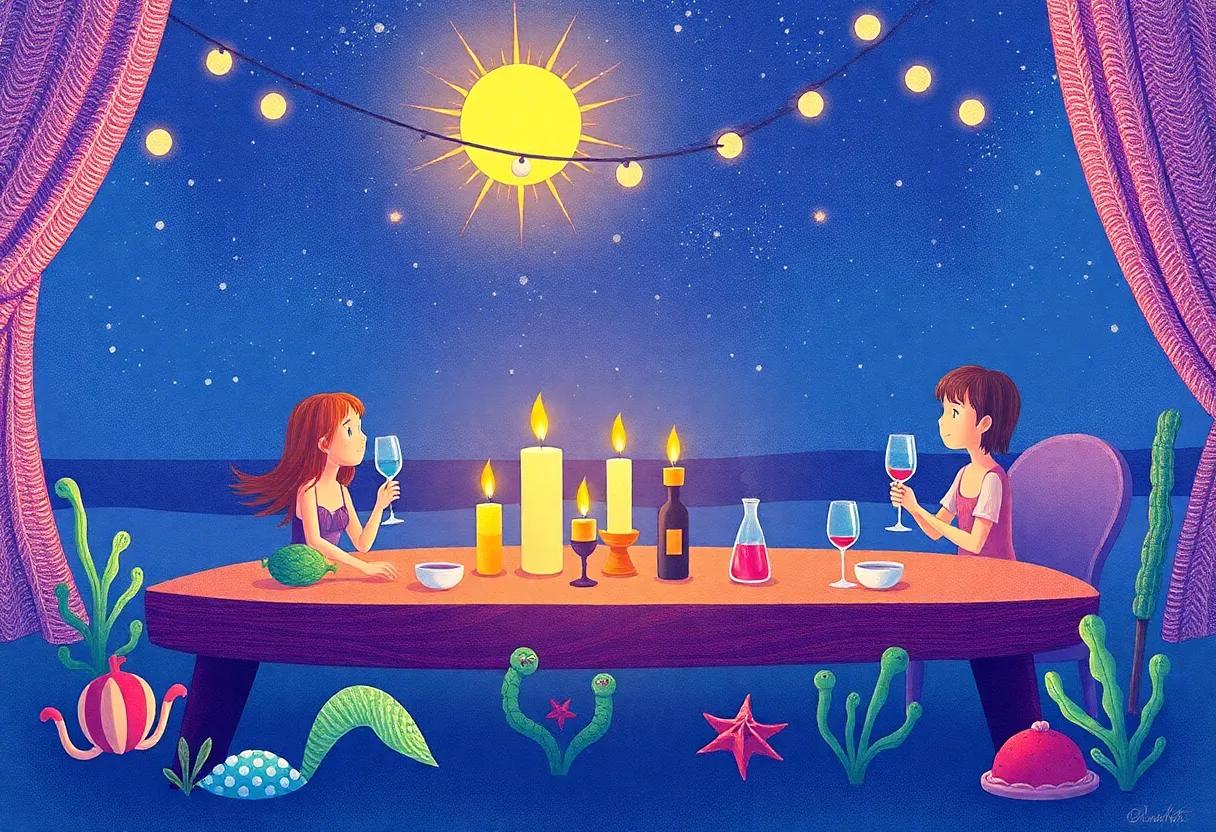 The Magical Feast of Seaweed and ‌Starfruit