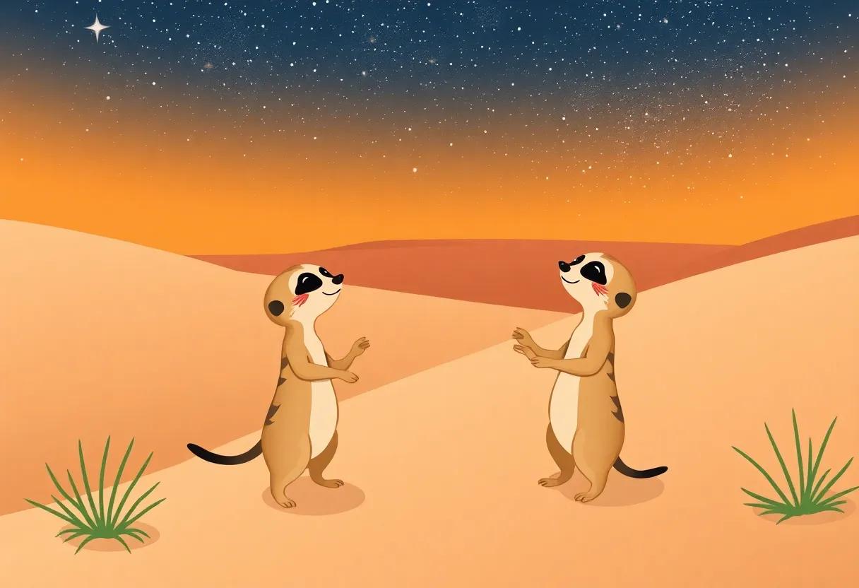 The Sparkling Starlit‍ Sky Above the Dunes