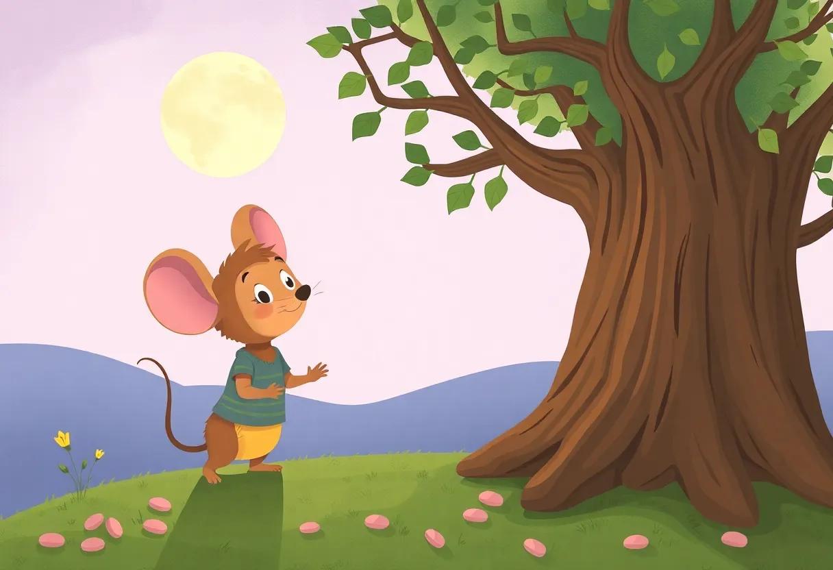 discovering Hidden Crumbs Beneath the Whispering Oak Tree