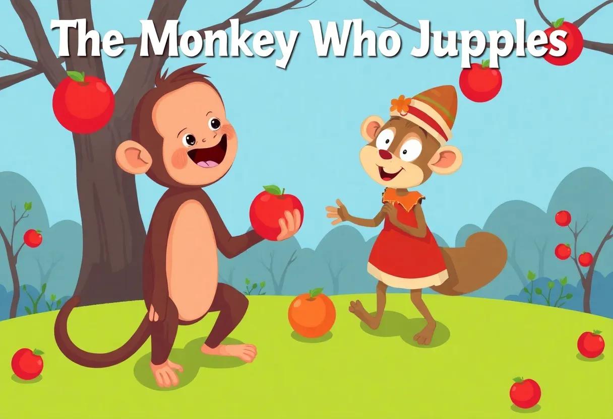 A Surprise Visitor Joins ‍the Juggling ​Performance