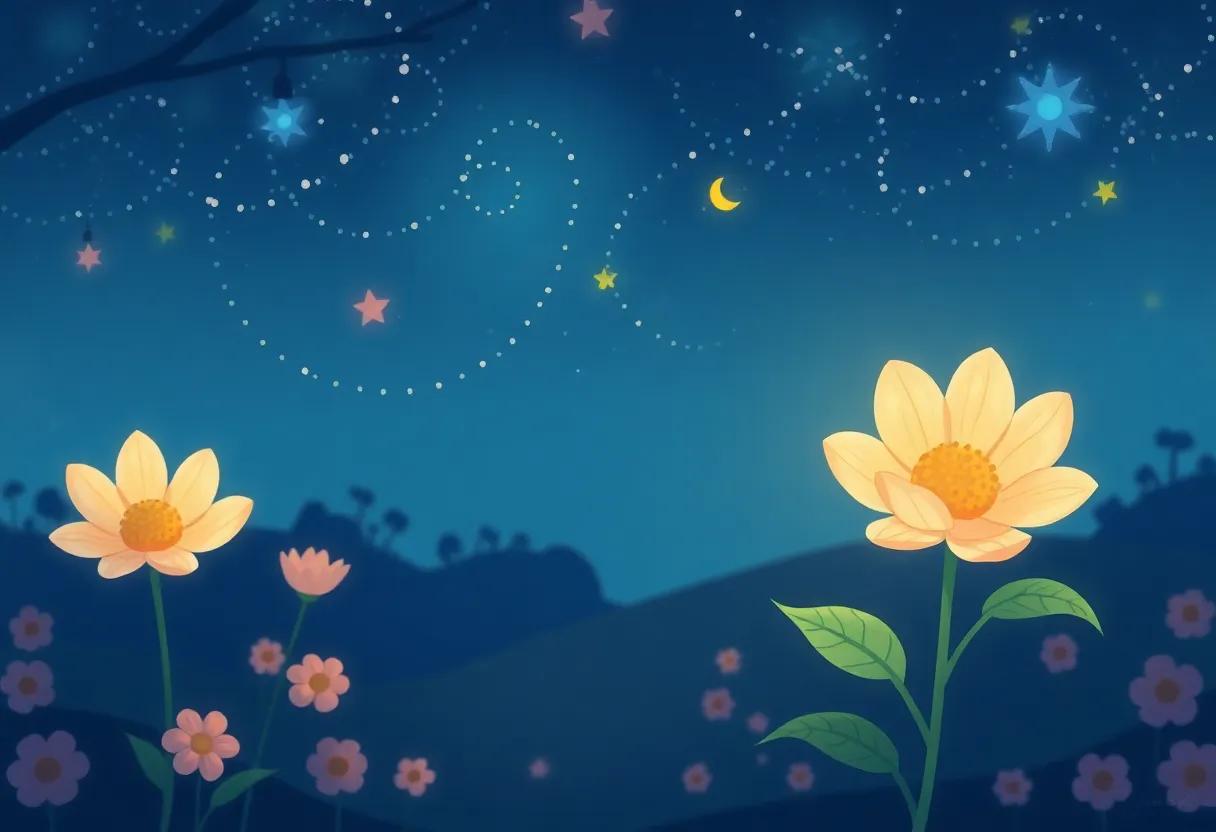 the Gentle Glow ⁤of the Flower's Whispering Petals at Twilight