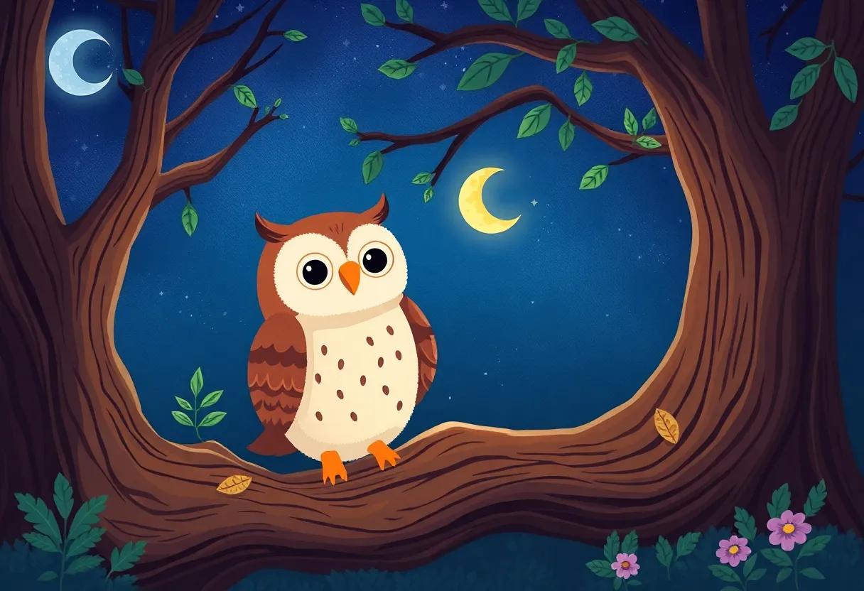 Ollie Owl's Secret Tree Hollow Hideaway