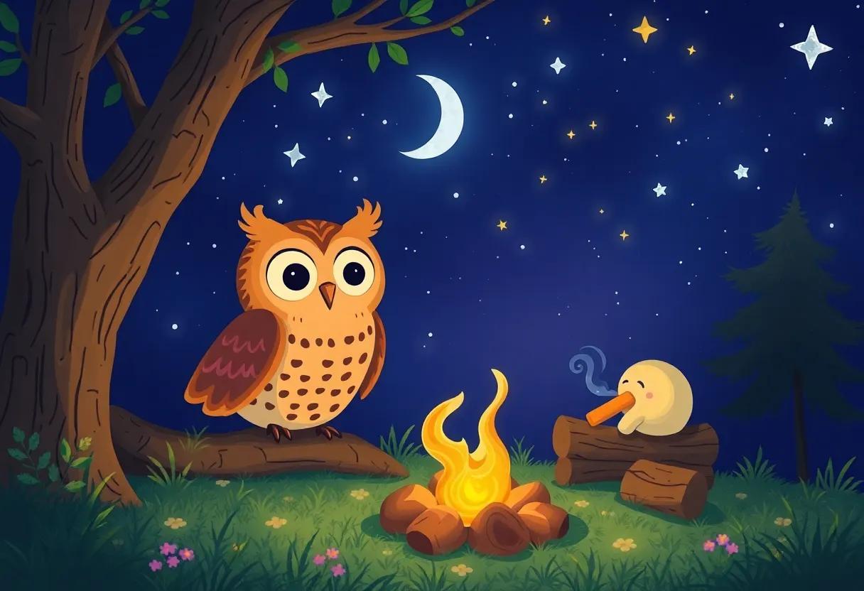 Starlit Stories Shared ‍Around a Flickering Campfire