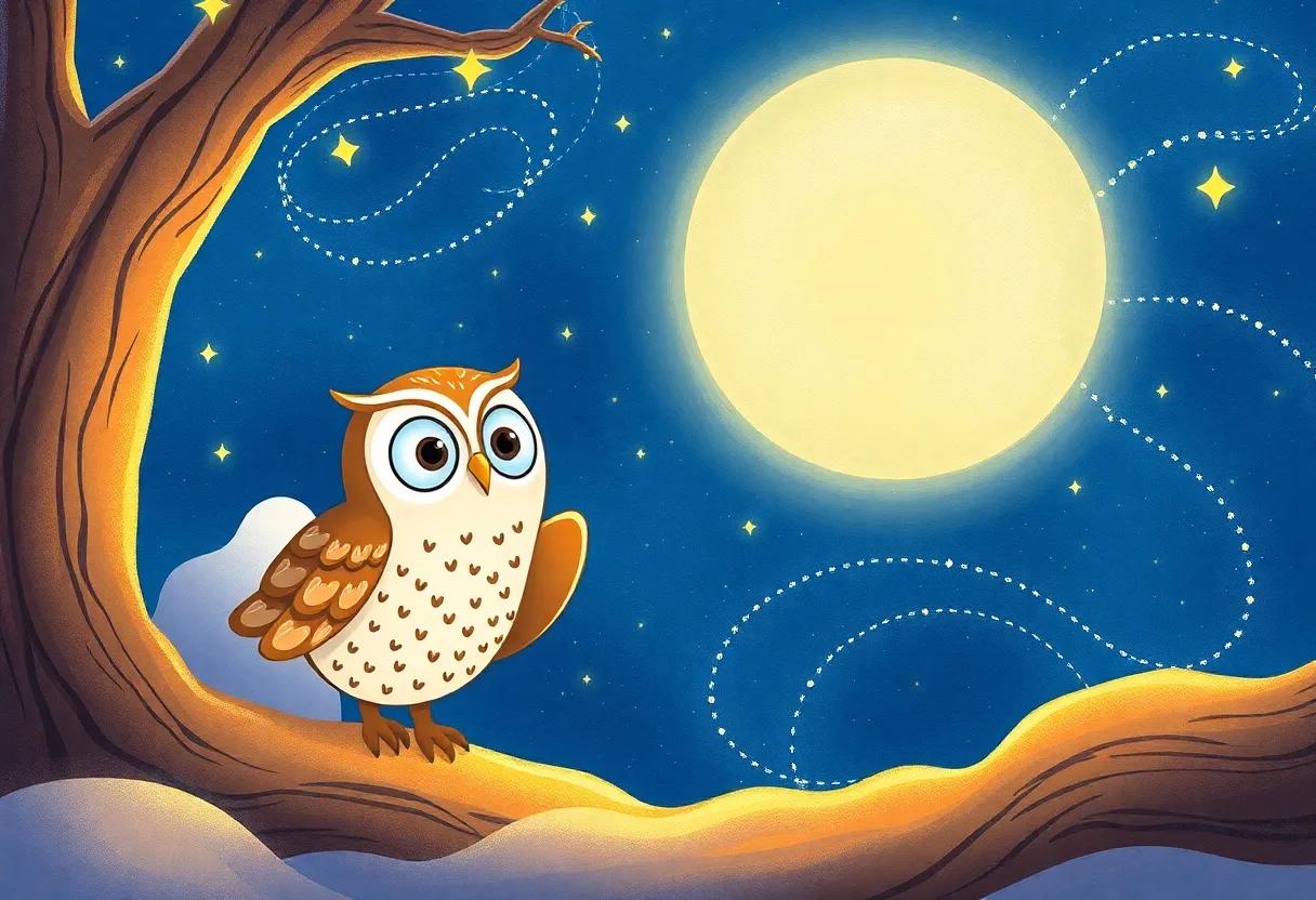 A Magical Journey Across the Starlit Sky