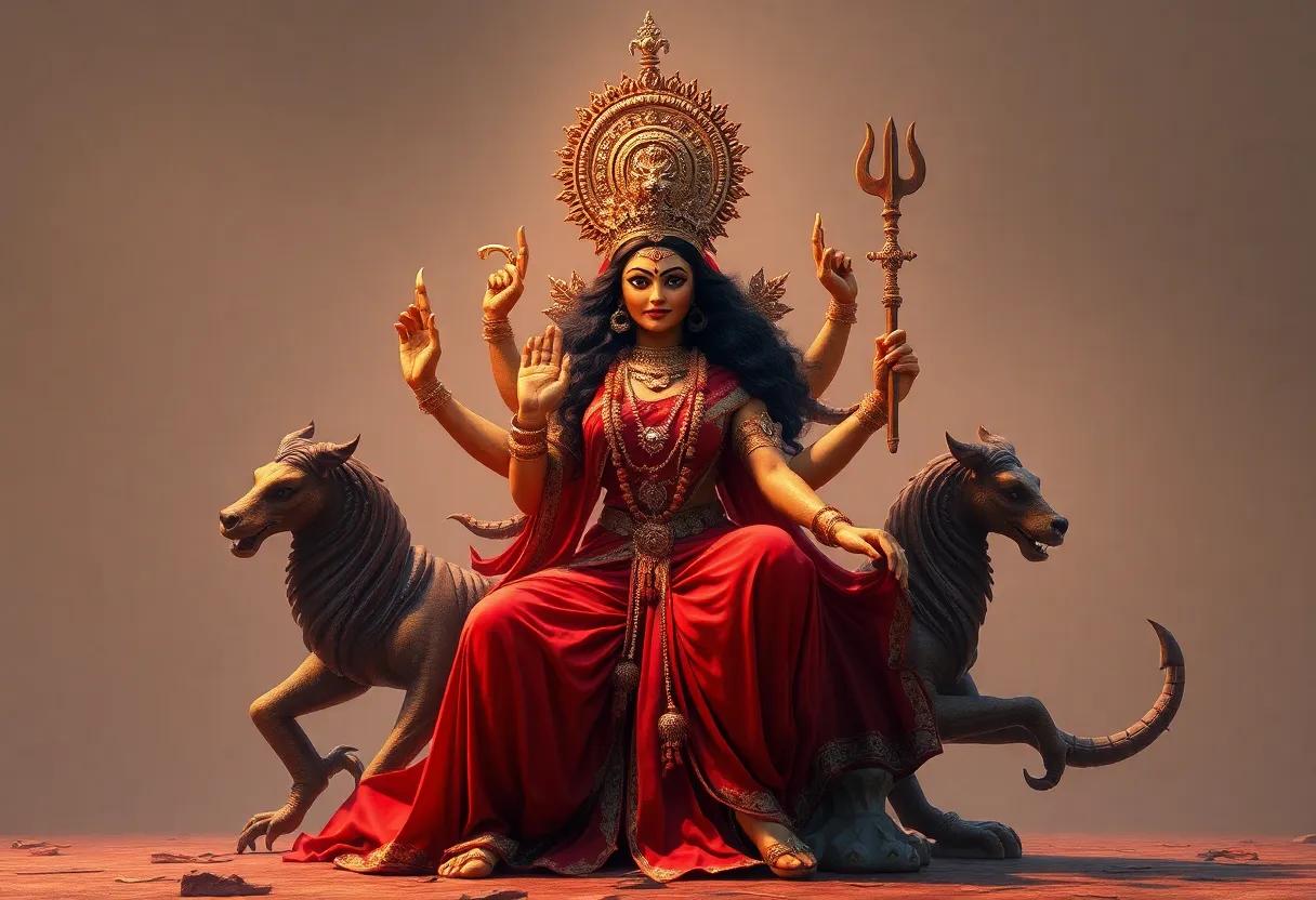 Narrative Techniques That Bring Durga's allure to Life Amidst Complex Historical backdrops