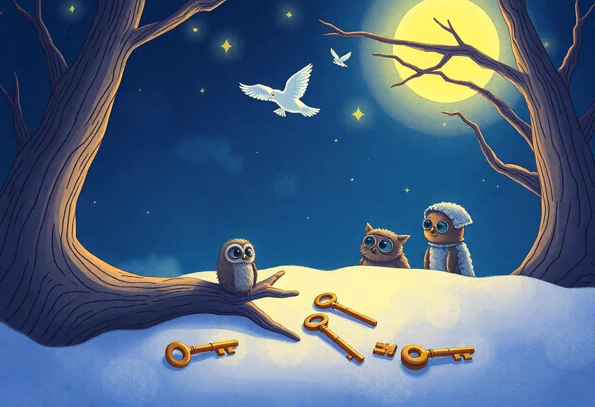 The mysterious Creatures Guarding Nighttime Wonders