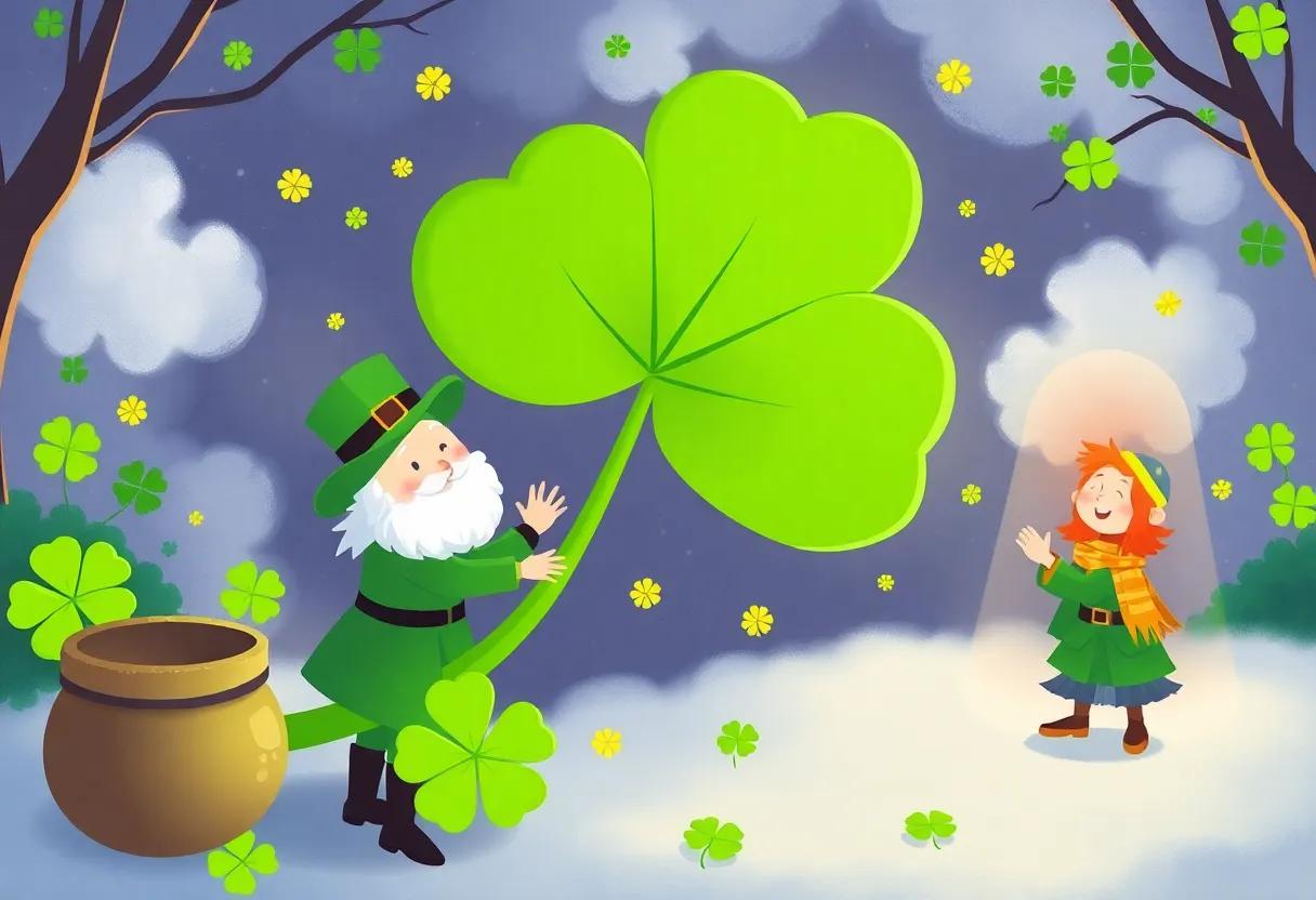 Meeting the ​Cheerful Leprechaun⁣ Guide