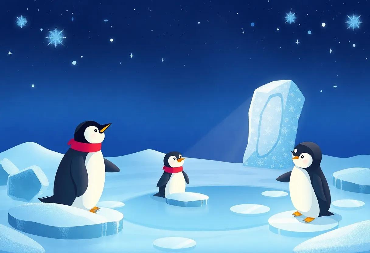 A Secret Gift Hidden Within the Glittering Ice Maze