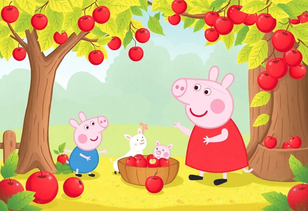 Tasting Sweet Apples from the Old​ Orchard