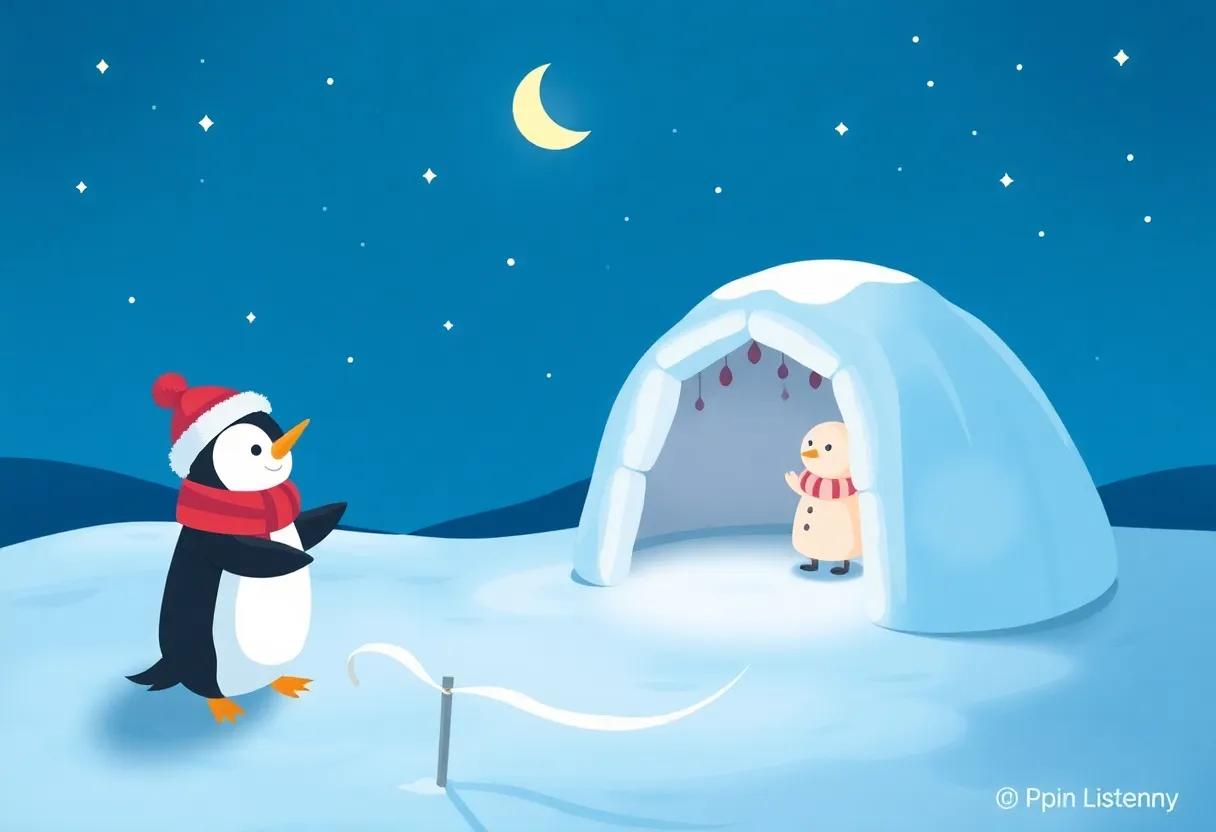 Building a Cozy Igloo to Warm the Chilly‍ Night