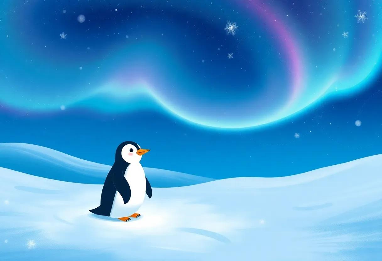 A Dazzling aurora⁢ Lighting Up‍ the Winter sky