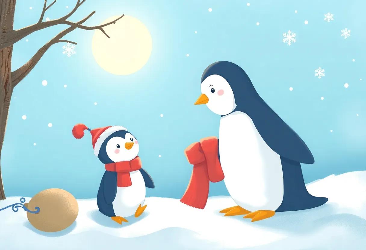 Sharing Warm​ Hugs and ⁣Snowy Smiles​ with New Friends