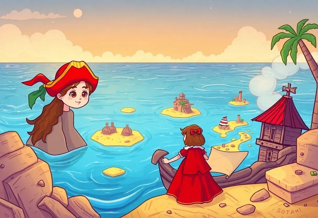 The Pirate Girl's Discovery of the Ancient Map