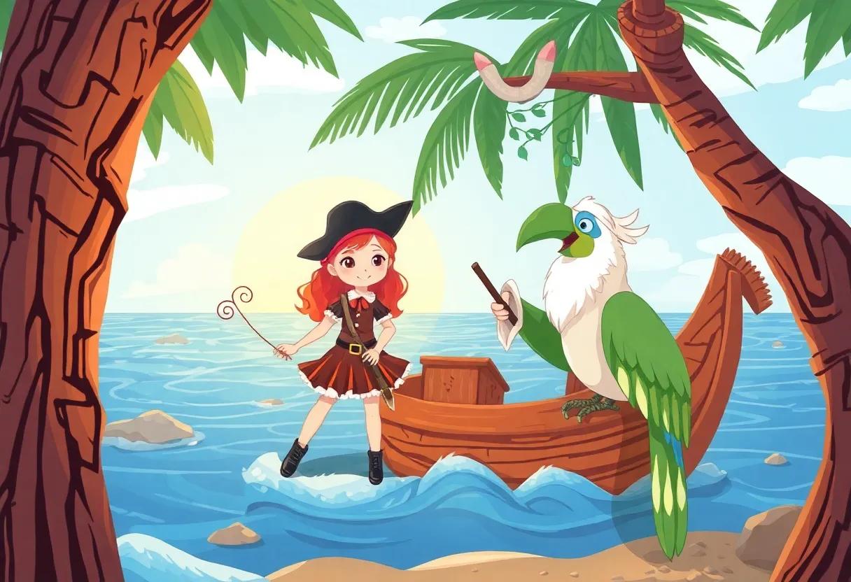 Meeting the Wise Old Parrot with Secret Clues
