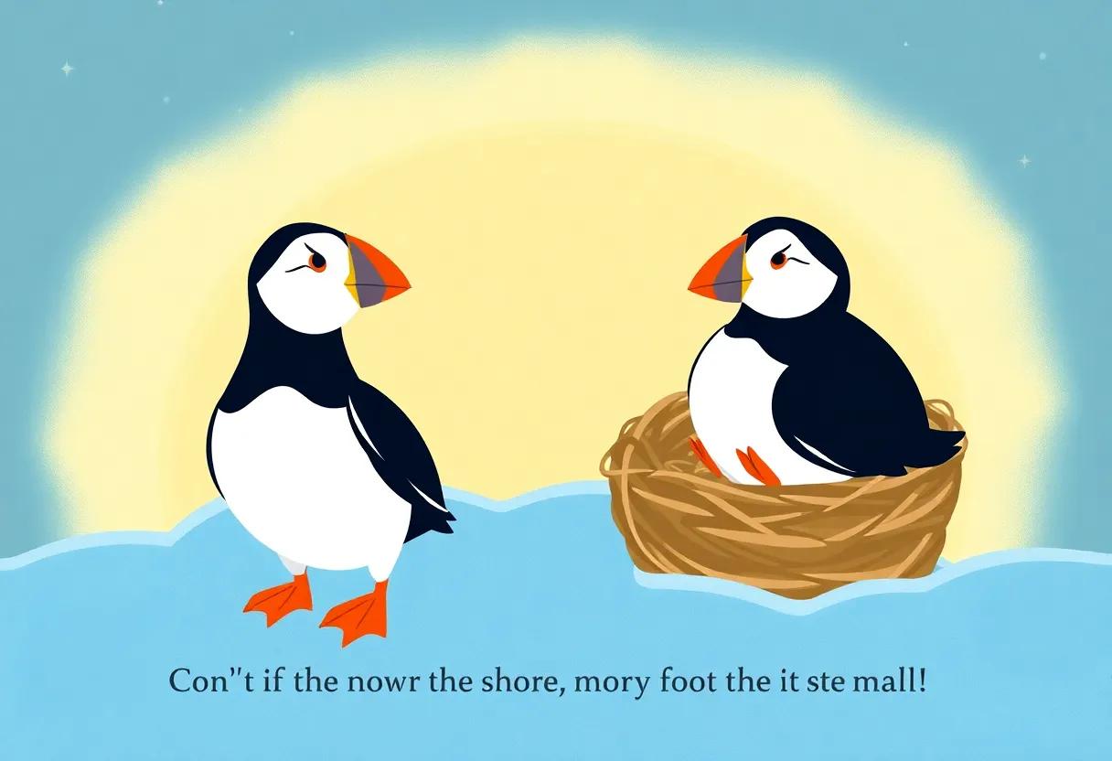 The Puffin's Cozy‌ Nest Settle Down for Dreamland