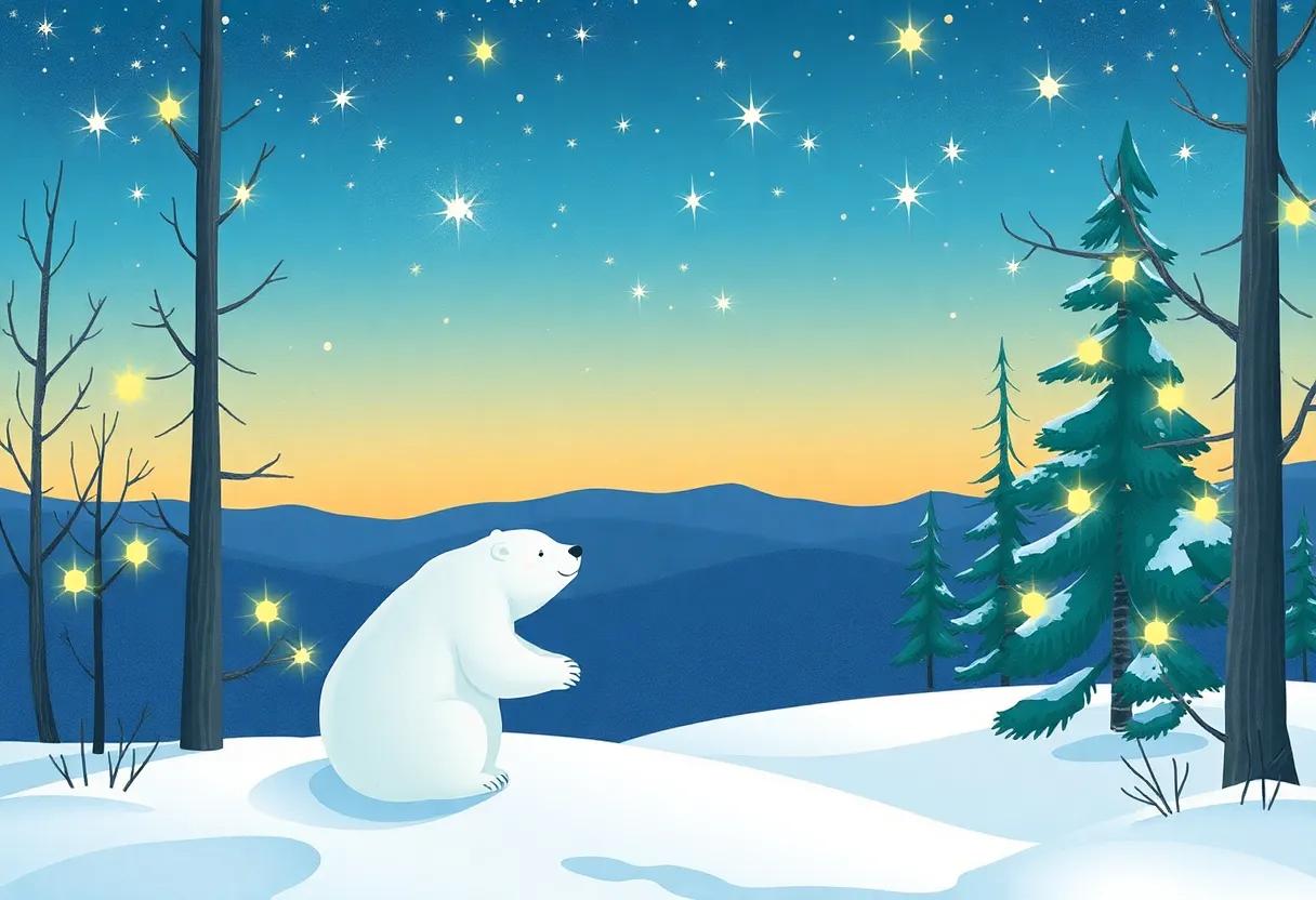 Following the Trail of Twinkling Winter Stars