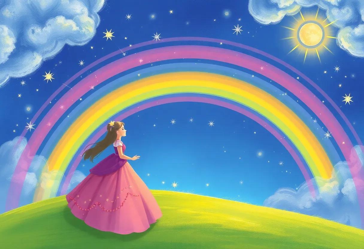 Creating Rainbows That Dance and Sparkle