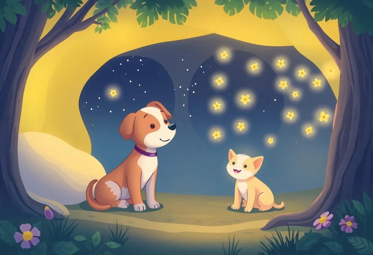 The Gentle Guidance of Glowing Fireflies