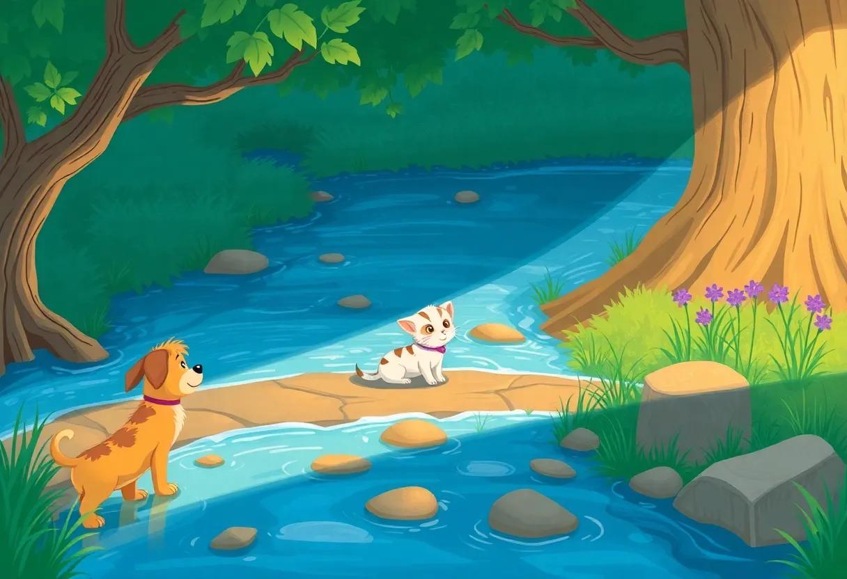 Crossing the Shimmering Stream​ with Care