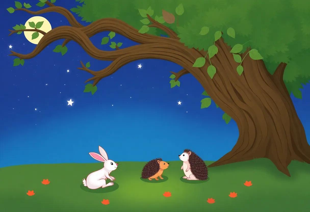 A Chance Meeting ‌Beneath the old Oak Tree